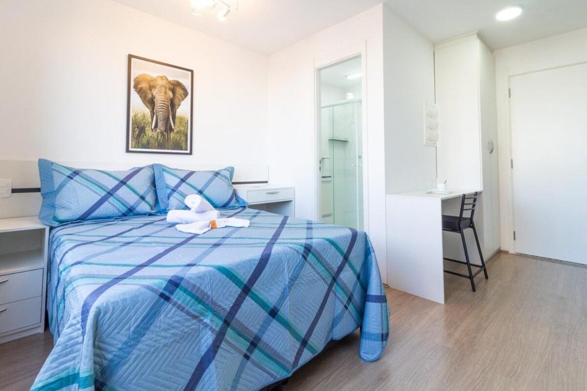 Gracioso No Bras Com Piscina/metro Bras Apartamento