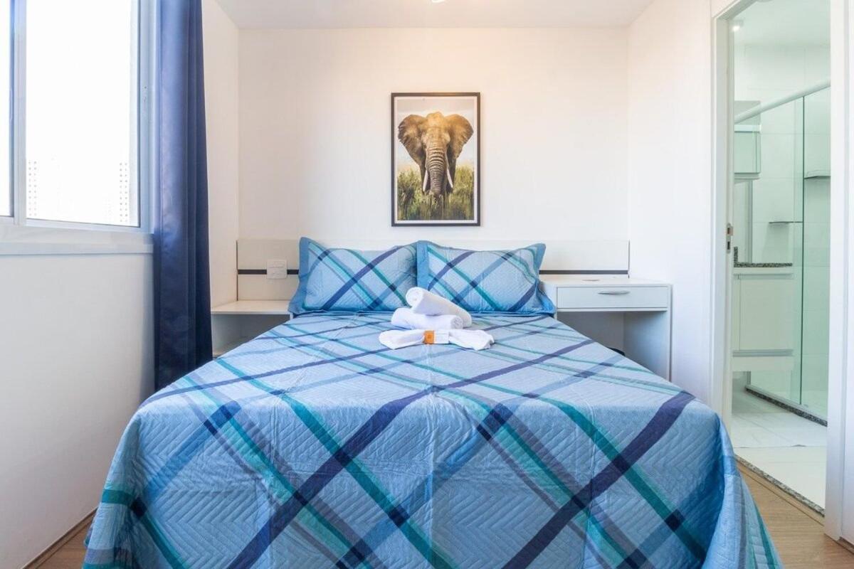 Gracioso No Bras Com Piscina/metro Bras Apartamento